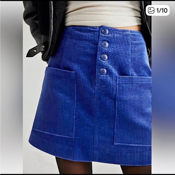 ROLLA'S Dresses & Skirts - ROLLA'S Indigo Corduroy Skirt